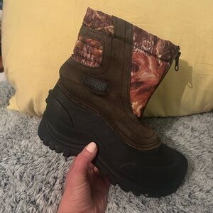 Itasca Camouflage Outdoor kids boys Boots